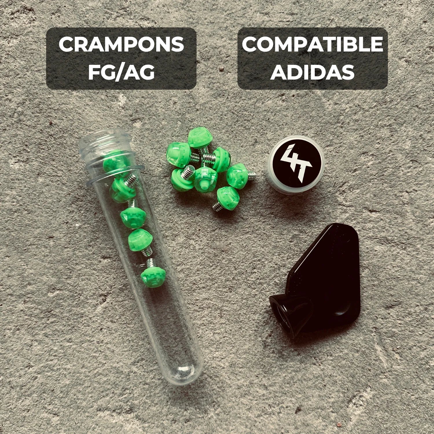 FG/AG Crampons de rechange plastique 4RTOUCH pour Adidas
