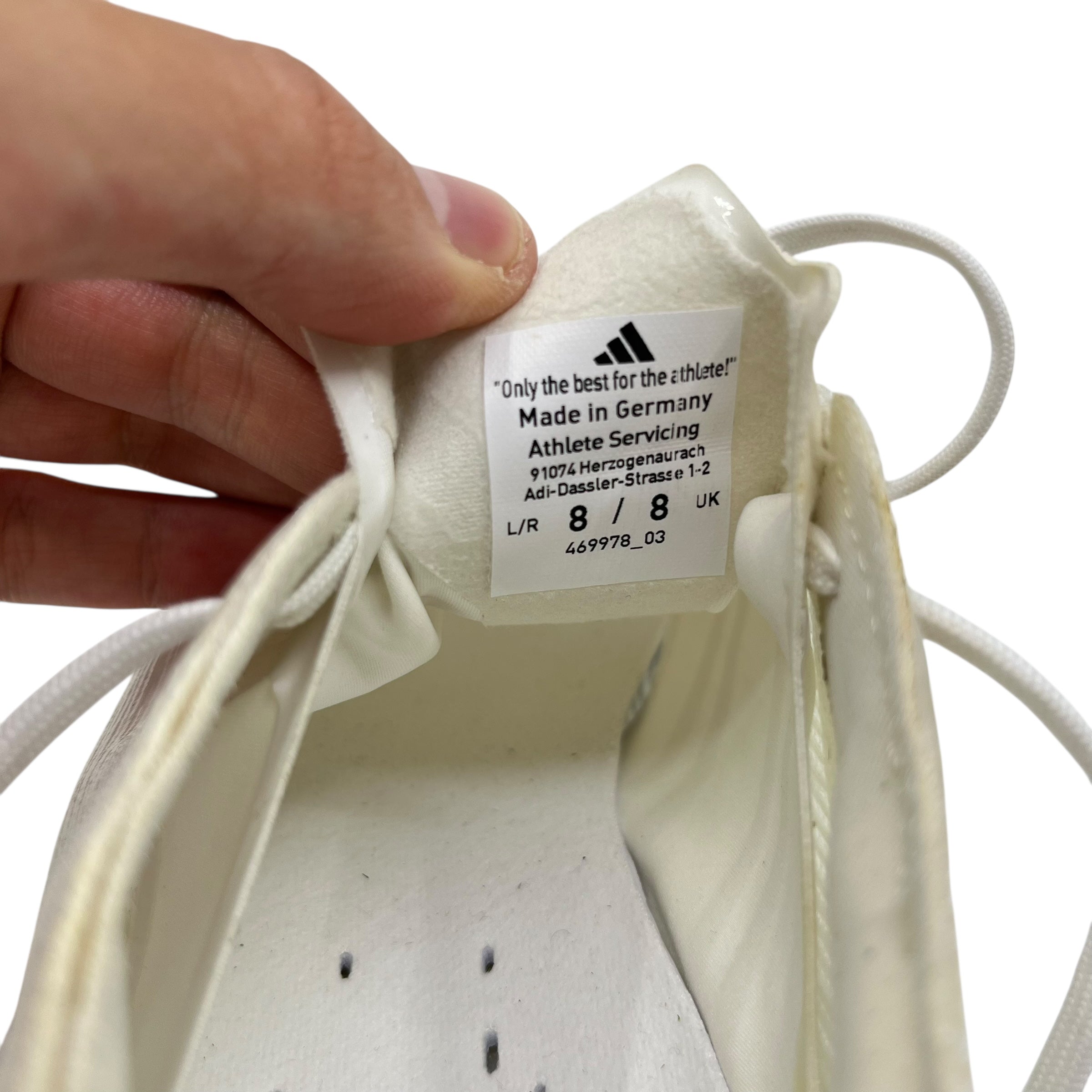 Adidas F50 Elite FG "Prototype" - Used - Athlete Service