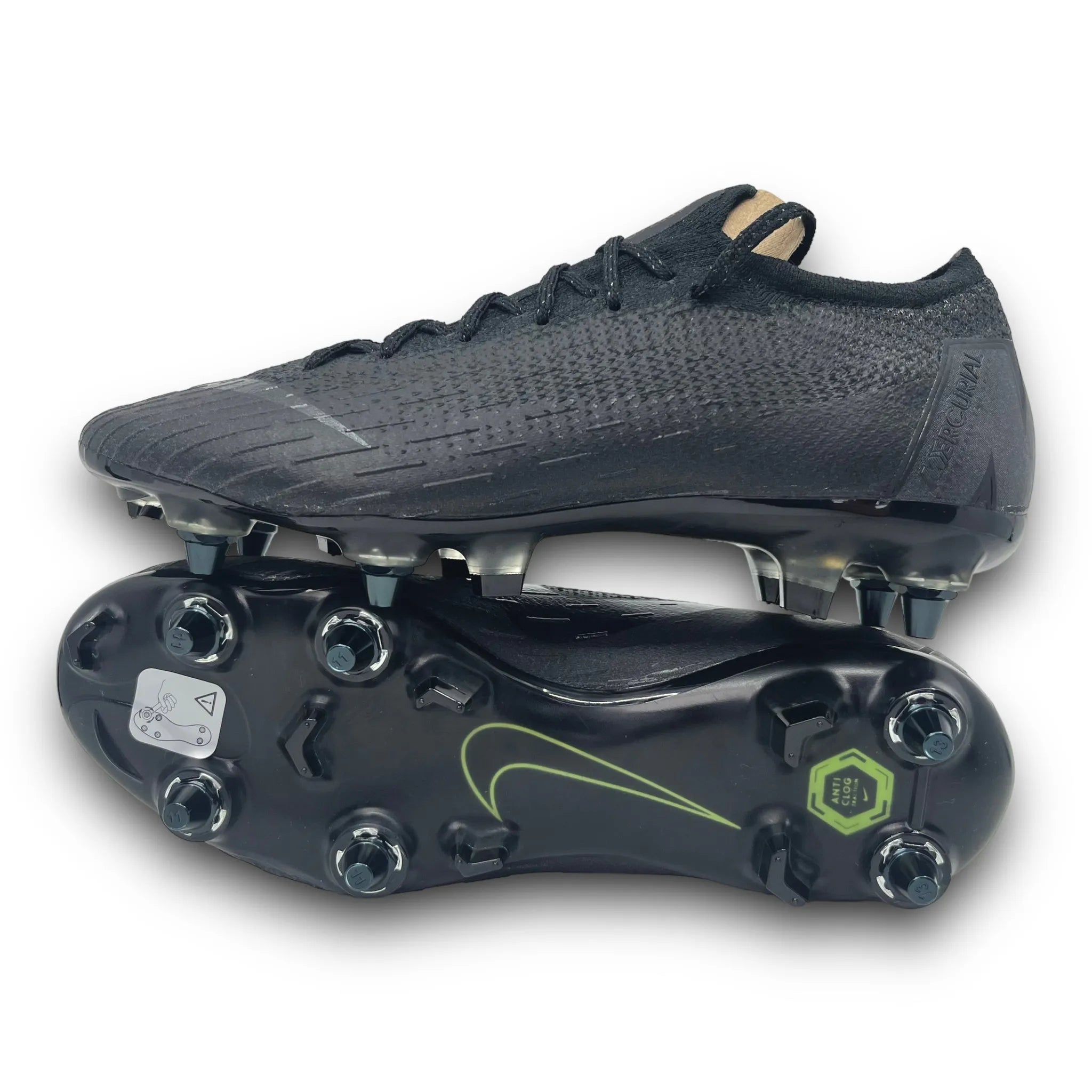 Nike Mercurial Vapor 12 Elite SG Anti Clog "Blackout Pack"