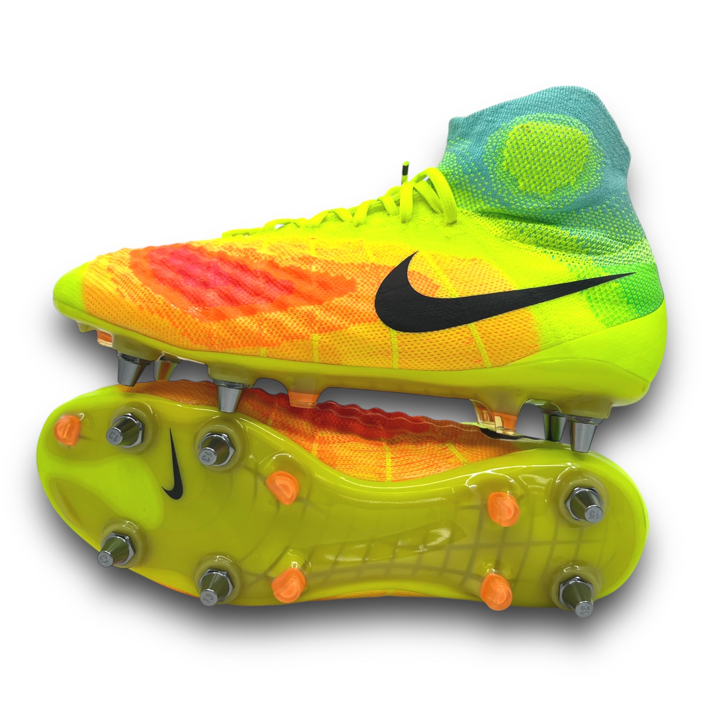 Yellow Nike Magista Soccer Cleats Mens Football Shoes Yellow