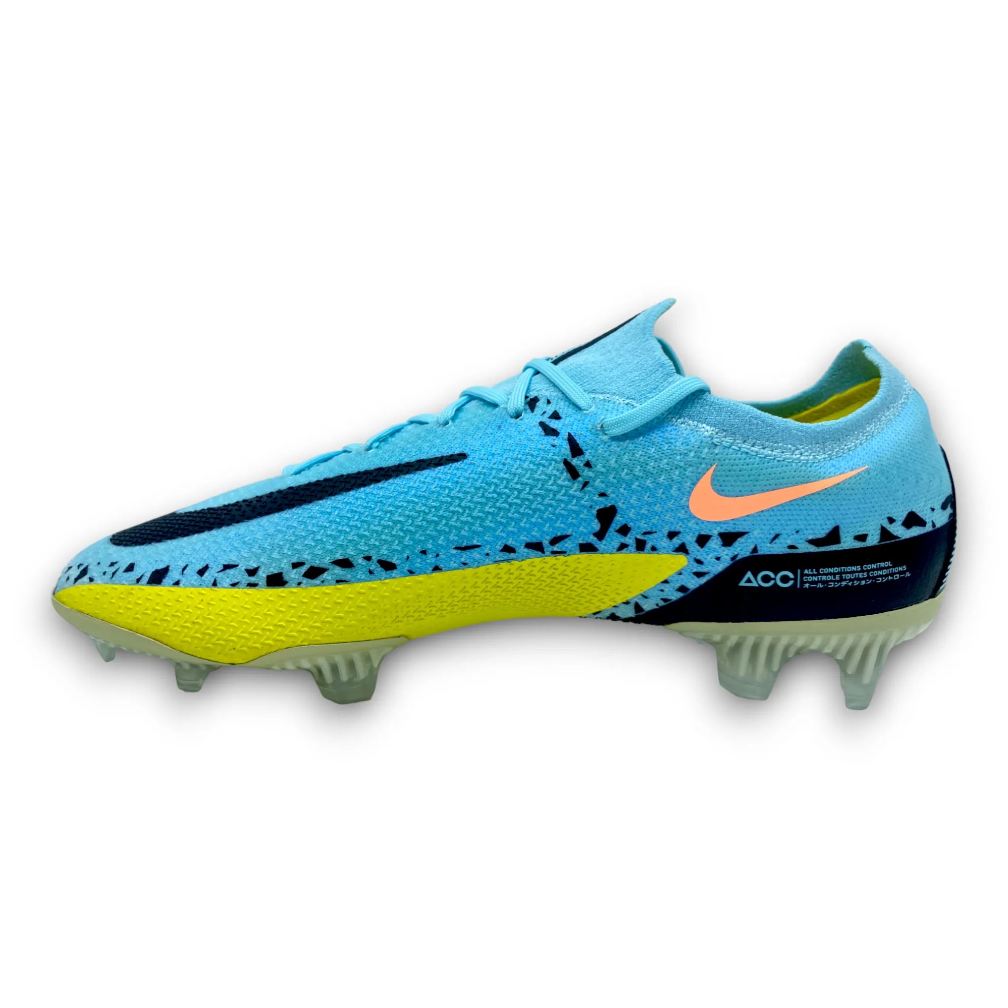 シューズ Nike Phantom GT2 Elite FG New Nike Phantom GT2 Elite FG Soccer Cleats ACC Boots White