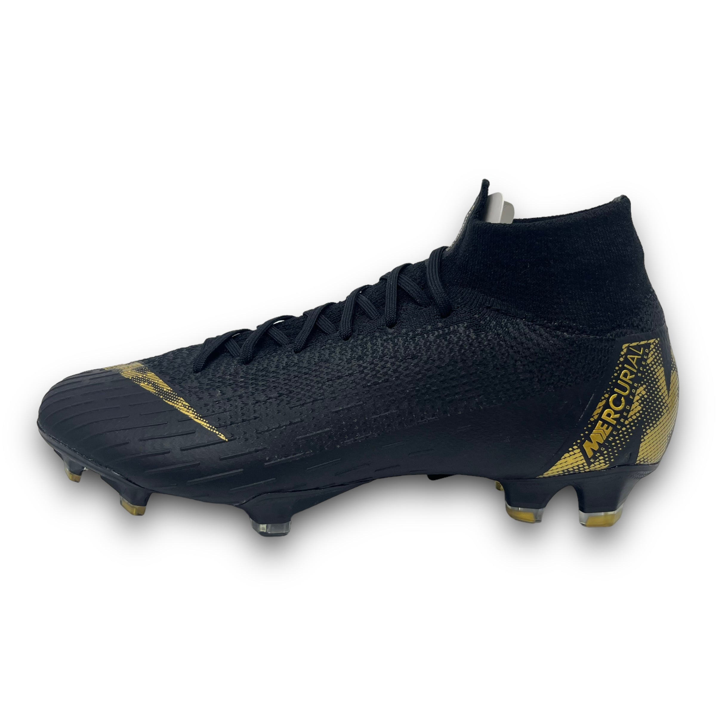 Nike mercurial best sale black lux